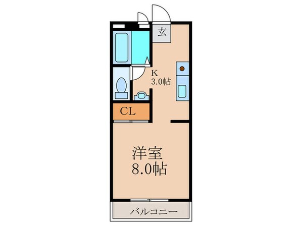 アンビエンテの物件間取画像